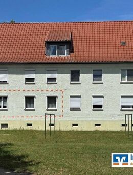 Gepflegte 4-Zi.-Erdgeschosswohnung mit Gartenblick, zwei Kellerräumen und Garagenoption! - Breddin