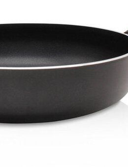 Krüger Bratpfanne Aluminium Pfanne tief Venezia, 28 cm, Aluminium (1-tlg), für Induktions-Kochfelder geeignet