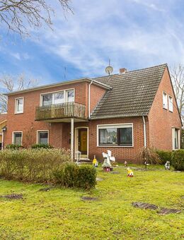 Renovierungsbedürftiges vermietetes Einfamilienhaus mit Einliegerwohnung in Papenburg -Aschendorfer-Moor- - Papenburg