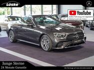 Mercedes E 220, d Cabrio AMG Line dunkelrot, Jahr 2023 - Cloppenburg