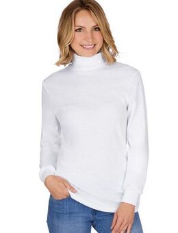 Trigema Rollkragenshirt TRIGEMA Langarm Ski- und Sport-Rollkragenpullover (1-tlg)