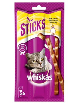 Whiskas Sticks 14 x 36 g - Reich an Huhn