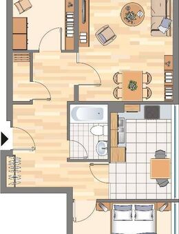 3-Zimmer-Wohnung in Dortmund Hörde (WBS für 75m² erforderlich!) - Dortmund