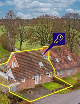 Doppelhaushälfte in ruhiger Lage mit ca. 2000 m² Gartenland - Fargau-Pratjau