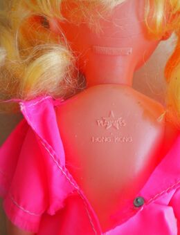 Playmates,Hongkong-Puppe,Plastik/Gummi,Alt,ca. 29 cm - Linnich