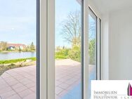 Neubau 2-Zimmer-Wohnung mit großer Terrasse und Wasserblick in Lübeck St. Gertrud - Lübeck
