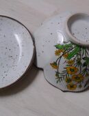 Alte handgemalte Keramikschüssel in 66111