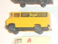 Wiking alt 1:87 5 Lieferwagen Kleinbus MB 207 MB L406 VW LT28 - Amberg