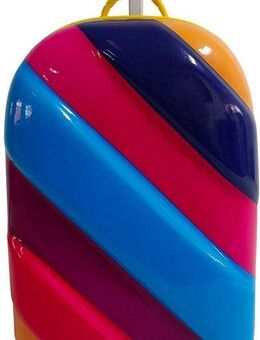 CHIC2000 Kinderkoffer Bouncie, Rainbow, 2 Rollen, Hartschalen-Trolley