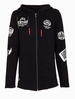 Cipo & Baxx Sweatjacke Sweatjacke (1-tlg) mit coolen Stickereien, CL-240