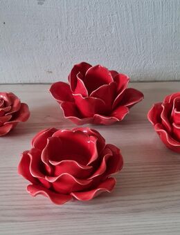 4 Kerzenständer - Teelicht Rosenblätter - Frankfurt (Main) Bockenheim