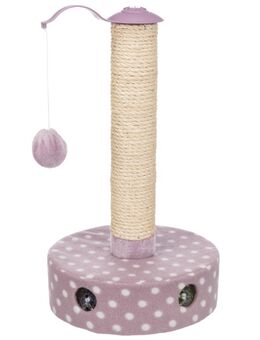 Trixie Junior Kratzstamm Fleece - flieder / weiß