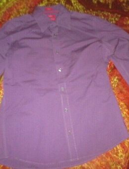 NEUw * Elegant * Business * Freizeit * Langarm * Hemd "ESPRIT" Gr. 39- 40/ M * pflaume * aubergine * lila * - Riedlingen
