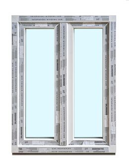 Kunststofffenster, Fenster auf Lager abholbar 90x120 cm 2-flg. 3-fach Verglasung - Essen