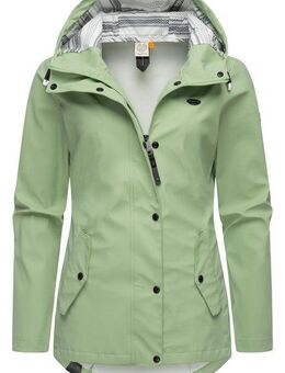 Ragwear Regenjacke YM-Marge stylische Übergangsjacke mit großer Kapuze