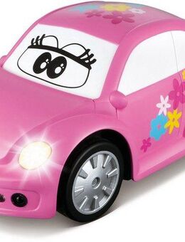 bbJunior RC-Auto VW New Beetle Easy Play, pink (Set, Komplettset), mit Licht und Sound