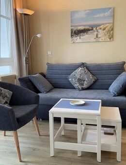 Moderne und lichtdurchflutete 2-Zimmer-Ferienwohnung in Sellin auf Rügen, mit Tiefgaragenstellplatz und bequemem Zugang durch einen Aufzug im Haus. - Sellin (Ostseebad)