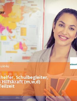 Inklusionshelfer, Schulbegleiter, schulische Hilfskraft (m,w,d) Vollzeit / Teilzeit - Augsburg