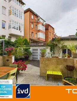 Wohnen & Arbeiten smart getrennt - 2 Zi-Wohnung mit zwei Terrassen & separatem Studio - Stuttgart