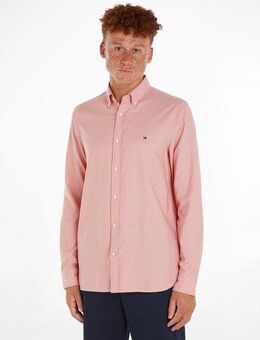 Tommy Hilfiger Langarmhemd FLEX DOBBY SF SHIRT mit Knopfleiste