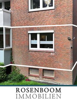 Eigentumswohnung mit zwei Balkonen, modernisiertem Badezimmer in ruhiger Lage - Emden