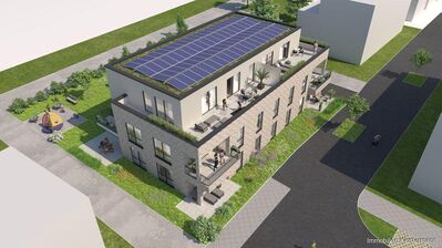 Moderne und hochwertige Neubau 3-Zimmer-Wohnung - Energieeffizient im KfW-40 QNG Standard