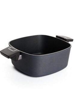 WOLL MADE IN GERMANY Kasserolle Diamond Lite, Aluminiumguss, eckig, Induktion