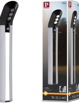 Paulmann LED Pollerleuchte Soley, Memoryfunktion, mehrere Helligkeitsstufen, LED fest integriert, Warmweiß, LED-Modul