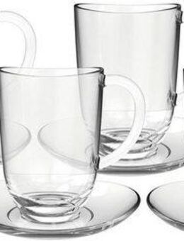LEONARDO Latte-Macchiato-Tasse NAPOLI, Glas, 380 ml, 12-teilig