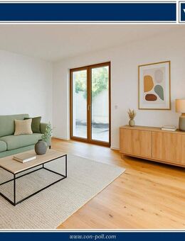 Charmante Zwei-Zimmer-Wohnung mit Terrasse und Garten - Frankfurt (Main)