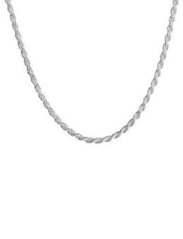 Firetti Kette ohne Anhänger Schmuck Geschenk Silber 925 Halsschmuck Halskette Kordelkette