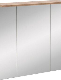 Schildmeyer Spiegelschrank Nora Breite 80,5 cm, 3-türig, LED-Beleuchtung, Schalter-/Steckdosenbox