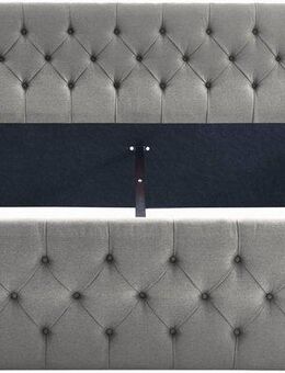 ATLANTIC home collection Bettgestell TAMINA mit Chesterfieldoptik Kopf- und Fußteil, mit Chesterfield Kopf- und Fußteil