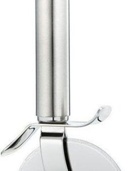 RÖSLE Pizzaschneider, stabiles Rad, beidseitig geschliffene Klinge, Edelstahl 18/10