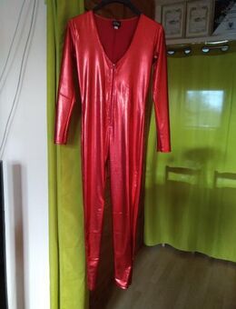 Catsuit/Jumpsuit rot metallic - Berlin Tempelhof-Schöneberg