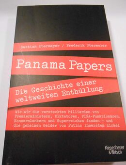 Obermayer +Obermaier "Panama Papers", 2016, Taschenbuch mit 349 Seiten - Cottbus