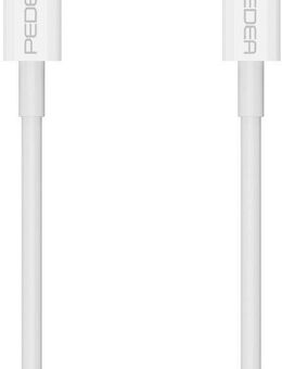 PEDEA Schnelllade- und Datenkabel USB-C USB-C, 1m, weiß - Bad Gandersheim