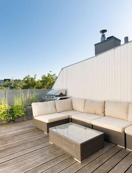 Aussicht mit Stil in Eimsbüttel - Dachgeschosswohnung mit sonniger Terrasse - Hamburg