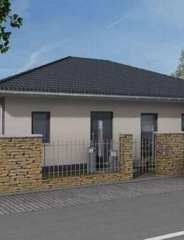 Bungalow in Angersdorf als klimafreundlicher Neubau inkl. Grundstück - Teutschenthal