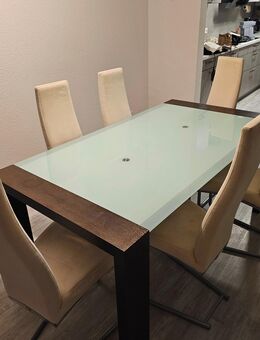 Sitzgruppe Esstisch + 6x Stuhl - Weinsberg Zentrum