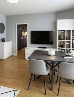 SORGENFREI WOHNEN: Hochwertig sanierte 2-Zimmer-Wohnung - Rödermark