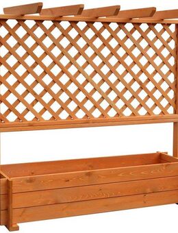 promadino Spalier, Pergola mit Pflanzkasten, BxTxH: 140x65x140 cm