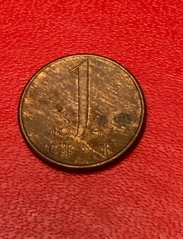 Münze Münzen Umlaufmünze Niederlande 1 Cent 1967 - Alzey