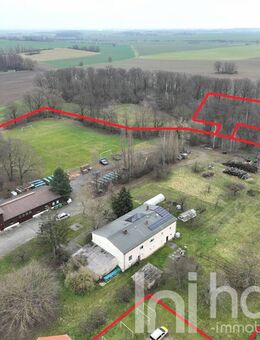 10 ha Anwesen mit großem Haus und Gewerbehalle - Liebschützberg