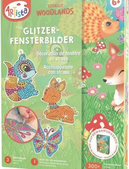 ARTISTA Kreativset Glitzer-Fensterbilder