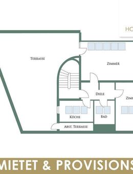 Renditechance mit Weitblick, große Dachterrasse inklusive, provisionsfrei! - Teltow