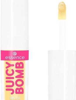 Essence Lipgloss JUICY BOMB PARTY lip oil, 4-tlg., Pflegende Ölformel, nicht-klebendes, glänzendes Finish, Apfelduft.