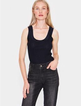 Saint Tropez Tanktop SZ-MAYA TANK TOP mit Seidenanteil