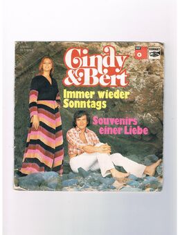 Cindy&Bert-Immer wieder Sonntags-Souvenirs einer Liebe-Vinyl-SL,1973 - Linnich