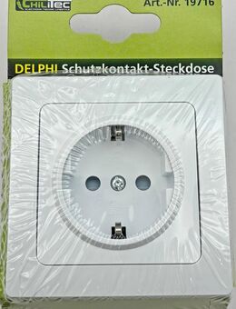 10 x Unterputz Steckdose weiß - Kiel